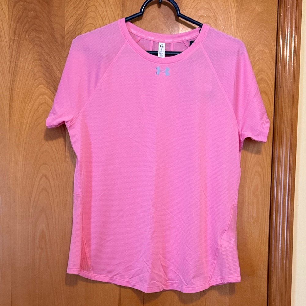 Under Armour Women's Vibrant Pink Short Sleeve Tee